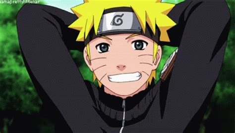 Naruto Uzumaki sonriendo