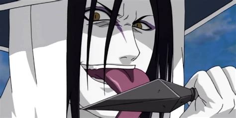 Orochimaru en su juventud, vistiendo el uniforme de Konoha