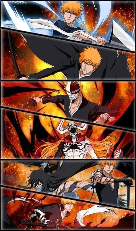 Tabla comparativa de las transformaciones de Ichigo Kurosaki
