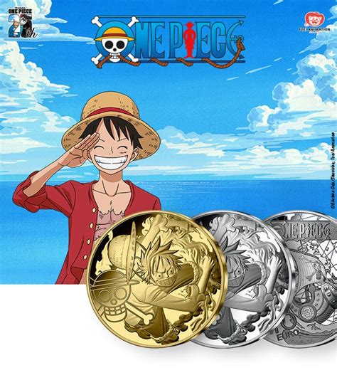 Monedas de la colección One Piece de la Monnaie de Paris