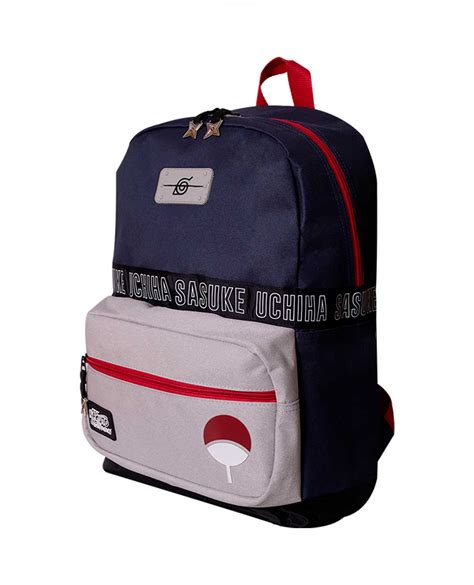Diseño de la mochila de Sasuke Uchiha