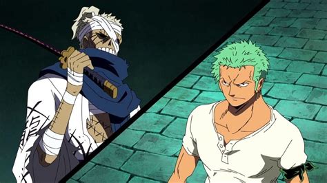 Zoro luchando contra Ryuma