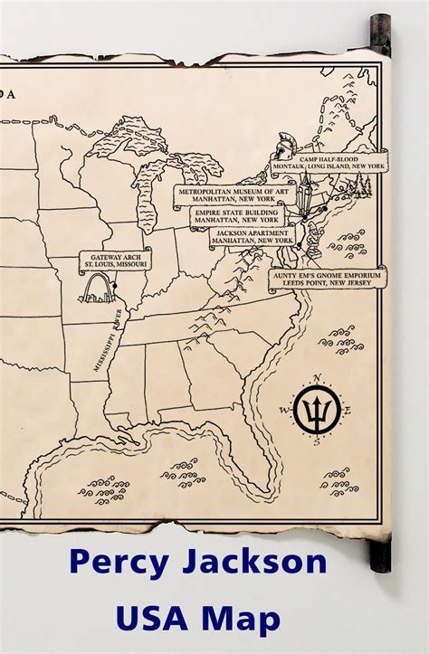 Mapa del Tártaro con Percy Jackson y Bob