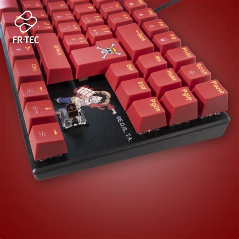 Diseño del teclado One Piece Luffy