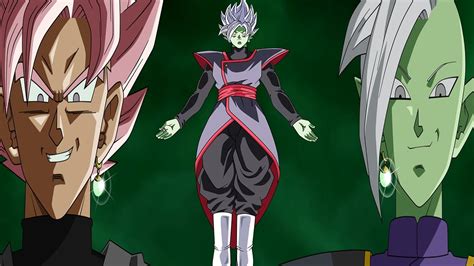 Zamasu Fusión y Goku Black