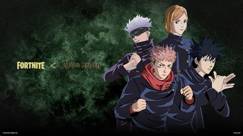 Personajes de Jujutsu Kaisen en Fortnite
