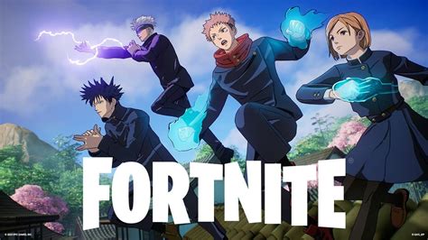 Skins de Jujutsu Kaisen en la tienda de Fortnite
