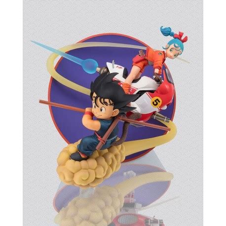 Estatua de Goku y Bulma de la colección Figuarts ZERO