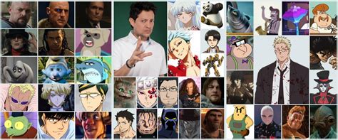 Personajes doblados por Alfredo Gabriel Basurto