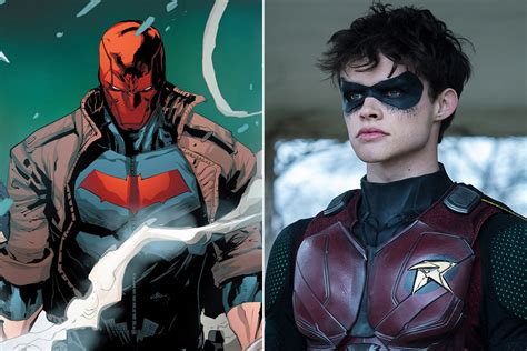 Jason Todd como Red Hood en la tercera temporada de Titans
