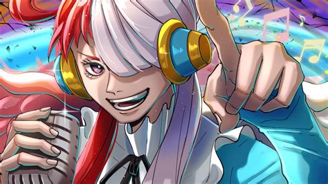 Uta de One Piece cantando