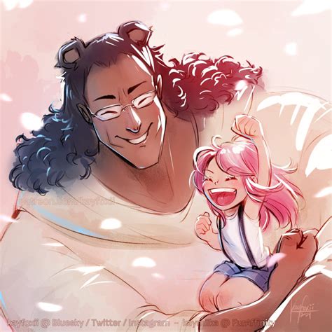 Bartholomew Kuma con una joven Bonney