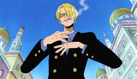 Sanji usando su 