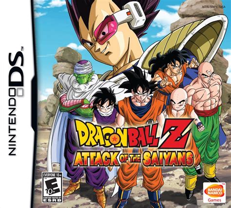 Personajes de Dragon Ball Z: Attack of the Saiyans en modo batalla