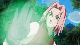 Sakura usando la Palma Mística