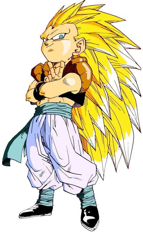 Ilustración de Gotenks Super Saiyajin 3