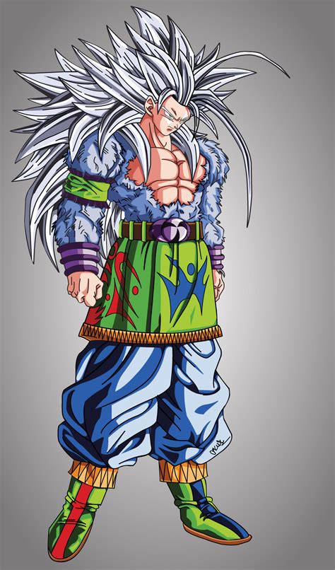Comparativa de diseños de Super Saiyan 5