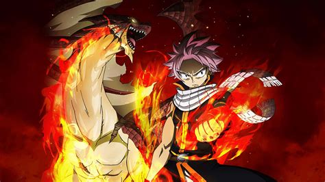 Ilustración de Natsu Dragneel en acción