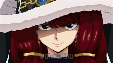 Irene Belserion con su icónico sombrero y cabello escarlata