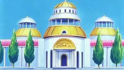 Kami Sama ofreciendo el Templo Sagrado a Goku