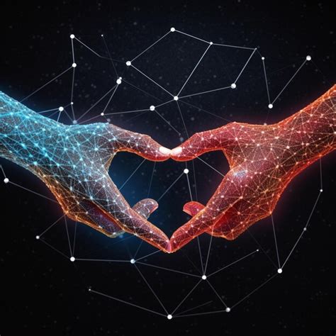 Un corazón formado por dos siluetas masculinas