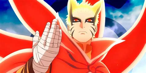 Escena de Naruto y Kurama en Modo Baryon