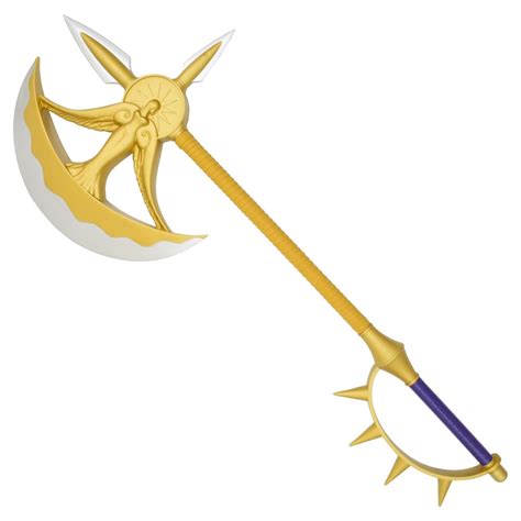 Escanor empuñando el Hacha Divina Rhitta