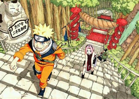 Ilustración de los eslogans de Naruto, Sakura y Shikamaru