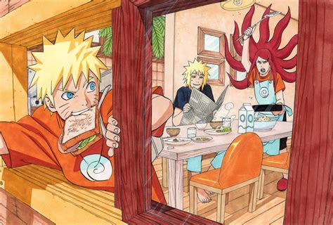 Ilustración de portada de “Naruto”, volumen 53, capítulo 503: “¡¡El sello del demonio mortal de Minato!!”