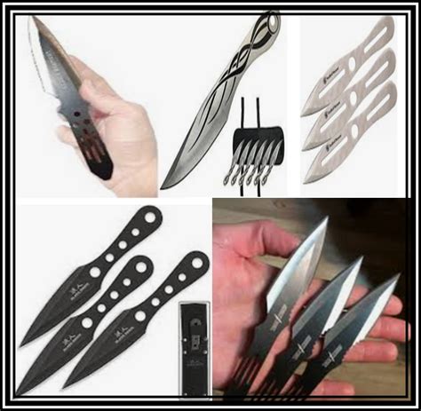 Cuchillos arrojadizos de Judeau