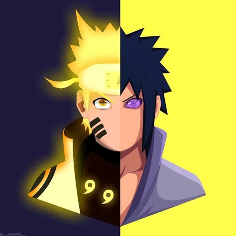 Silueta de Sasuke Uchiha en modo sabio