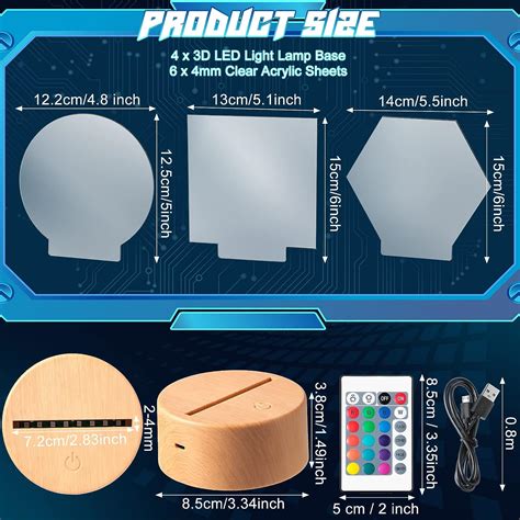 Comparativa de bases para lámparas 3D