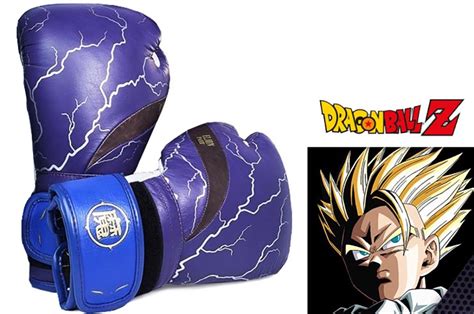 Diseño de guantes de boxeo Dragon Ball Z