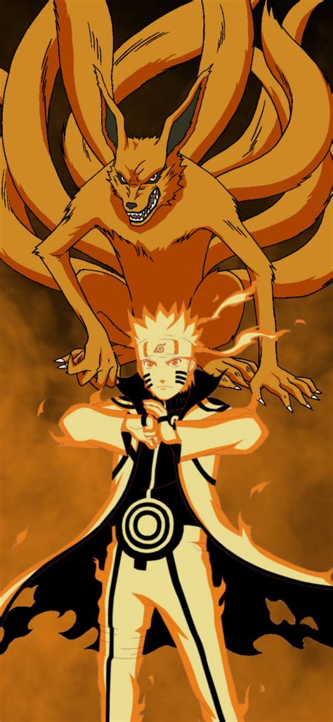 Naruto Uzumaki como jinchūriki de Kurama