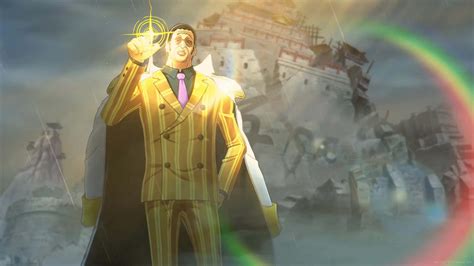 Kizaru disparando rayos de luz