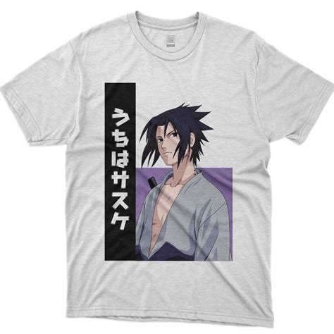 Diseño de camiseta de Sasuke Uchiha
