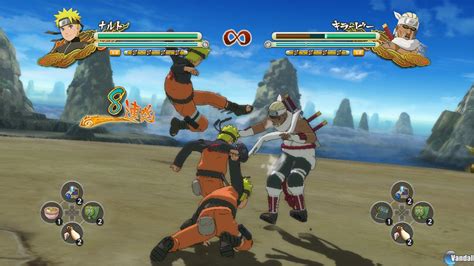 Mapa de Konoha en Naruto Shippuden Ultimate Ninja Storm 3