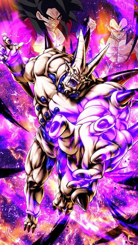 Omega Shenron en acción en Dragon Ball Legends