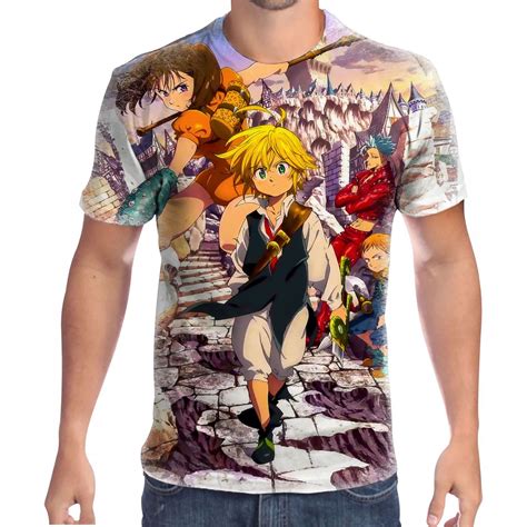 Camiseta de Meliodas de Nanatsu no Taizai