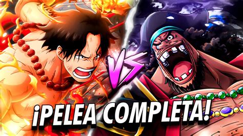 Barbanegra vs Ace en la Isla Banaro