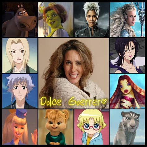 Retrato de Dulce Guerrero, actriz de doblaje