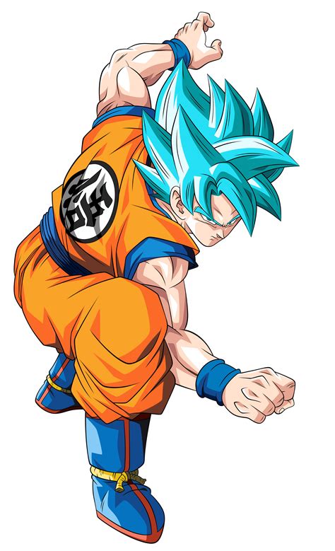 Diagrama del Super Saiyajin Blue