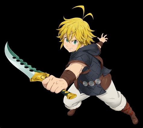 Meliodas usando Lostvayne contra un Albion