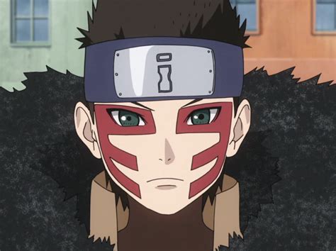 Naruto rescatando a Shinki