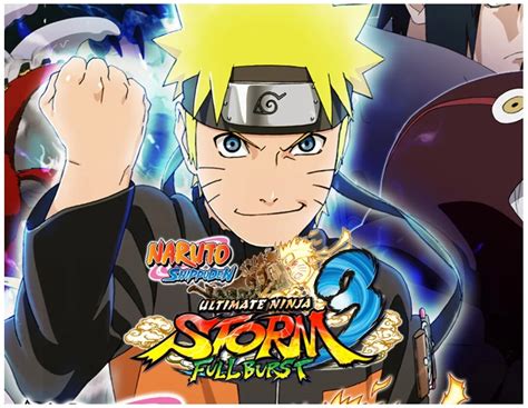 Caja del videojuego Naruto Shippuden Ultimate Ninja Storm 3 Full Burst