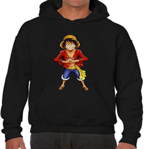 Galería de diseños populares de sudaderas oversize de One Piece (Luffy, Law, Zoro)