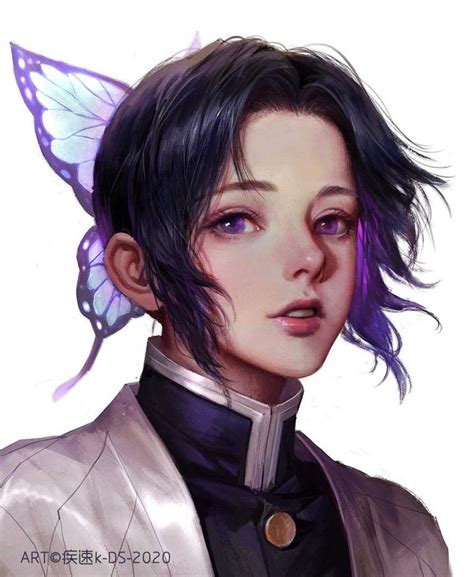 Representación realista de Shinobu Kocho