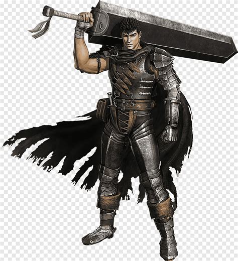 Personaje Guts de Berserk en armadura