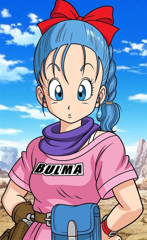 Fondo de pantalla de Bulma con la Cápsula Corporation