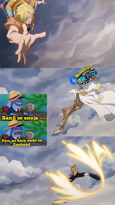 Sanji en acción con su técnica de patada